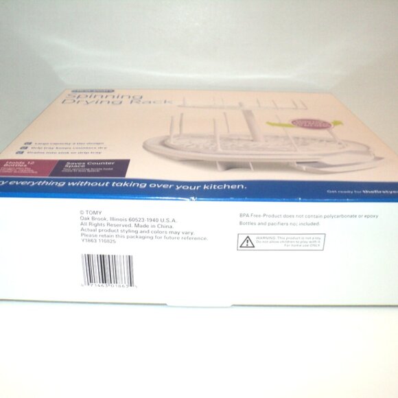 Tomy The First Years Spinning Drying Rack for Baby Bottles & Accessories NEW - Picture 3 of 7